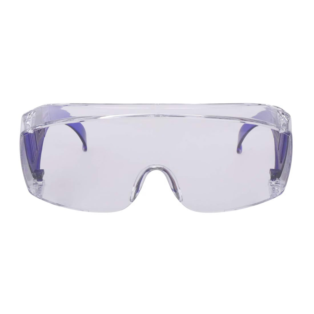 Karam ES007 Safety Goggles with Clear Lens | Scratch & Impact Resistant | Safety Glasses for Multipurpose Use for Pollution, Dust, Riding & Construction Work