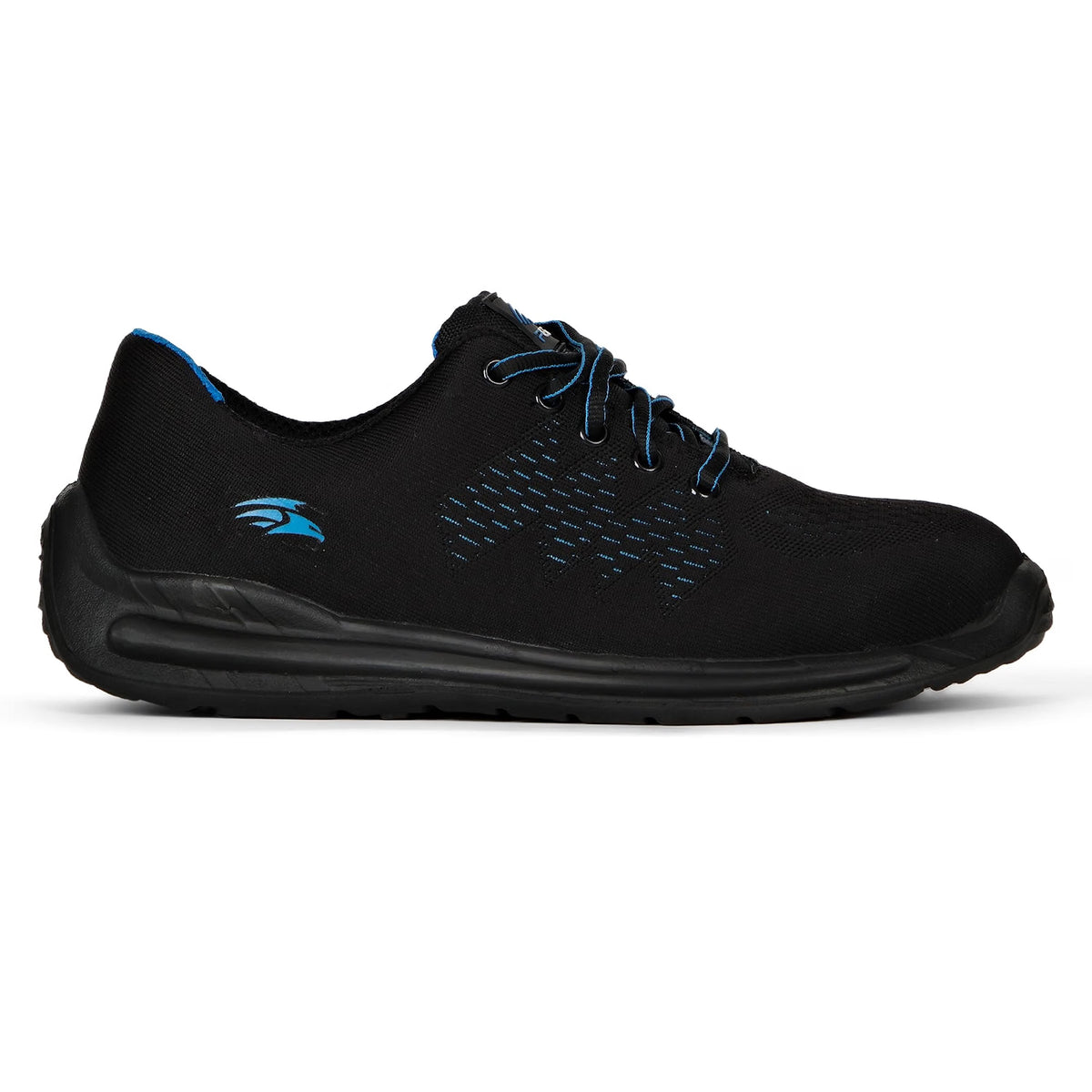 PERF AIR Flow Safety Shoes with Breathable Mesh Upper, Steel Toe Cap, Antistatic Properties, and Fuel Oil-Resistant Sole