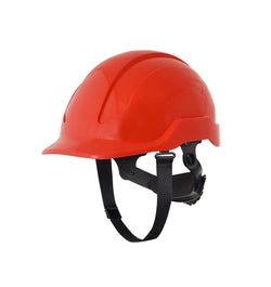 KARAM PN574 ABS Safety Helmet for Men Industrial & Outdoor Activities |Rachet Type Adjustment with Unique Sweat Absorbent Headband |Hard Hat| ANSI Certified|