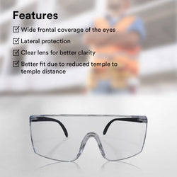 3M Polycarbonate 1709IN Safety Goggles