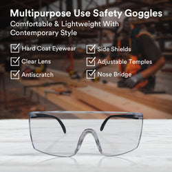 3M Polycarbonate 1709IN Safety Goggles