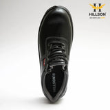 Hillson Panther Dual Density Black Pvc Safety Shoe