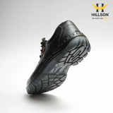 Hillson Panther Dual Density Black Pvc Safety Shoe