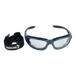 Mallcom Orion Polycarbonate Frame with Removable Eyebrow Protector Safety Goggles