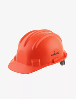 KARAM PN521 Safety Helmet for Men Construction Helmet | Ratchet Type Adjustment with Adjustable Chin Strap | Work Helmet with Side Slot for Attachment | is:2925:1984 Certified