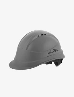 KARAM PN542 Safety Helmet for Men Industrial & Construction Helmet | Ratchet Type Adjustment with Adjustable Chin Strap | Ventilation & Side Slot for Attachment | EN Certified Hard Hat