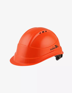 KARAM PN542 Safety Helmet for Men Industrial & Construction Helmet | Ratchet Type Adjustment with Adjustable Chin Strap | Ventilation & Side Slot for Attachment | EN Certified Hard Hat
