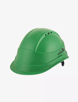 KARAM PN542 Safety Helmet for Men Industrial & Construction Helmet | Ratchet Type Adjustment with Adjustable Chin Strap | Ventilation & Side Slot for Attachment | EN Certified Hard Hat
