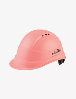KARAM PN542 Safety Helmet for Men Industrial & Construction Helmet | Ratchet Type Adjustment with Adjustable Chin Strap | Ventilation & Side Slot for Attachment | EN Certified Hard Hat