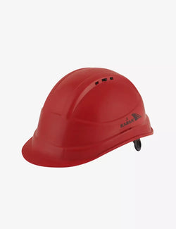 KARAM PN542 Safety Helmet for Men Industrial & Construction Helmet | Ratchet Type Adjustment with Adjustable Chin Strap | Ventilation & Side Slot for Attachment | EN Certified Hard Hat