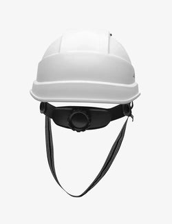 KARAM PN542 Safety Helmet for Men Industrial & Construction Helmet | Ratchet Type Adjustment with Adjustable Chin Strap | Ventilation & Side Slot for Attachment | EN Certified Hard Hat